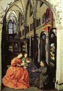 Conrad Witz Virgin and Child with Saints oil painting reproduction